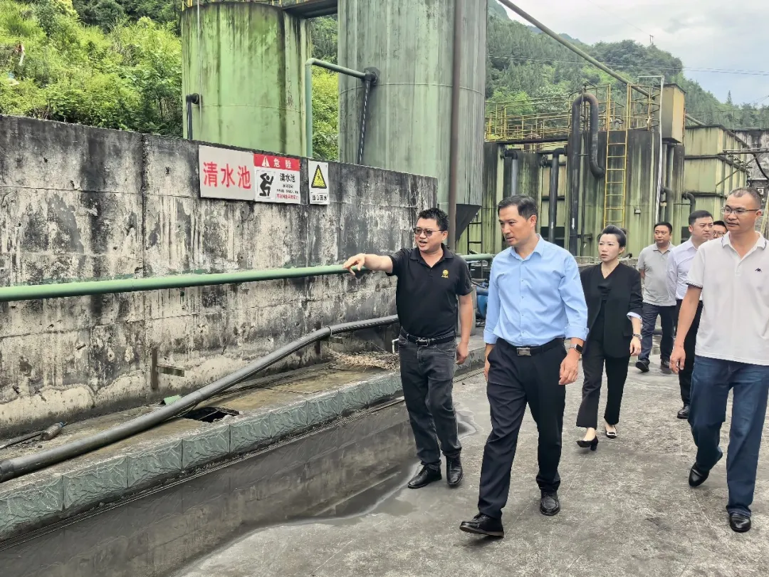 姚俊峰赴桐梓开展羊磴河巡河督导